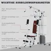 HOMCOM Gym Kraftstation Fitnessstation Multigym inkl. 45kg Produktbild-Vorschau 6