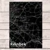 Mr. & Mrs. Panda Postkarte Reinbek - Geschenk, Postkarten, Produktbild-Vorschau 2