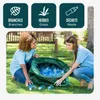 VOUNOT® Sacco da giardino da 500 litri con manici, sacco Anteprima dell’immagine prodotto 5