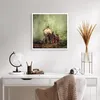 Poster - Poster ohne Rahmen - Elefant Dschungel Nebel - Produktbild-Vorschau 5