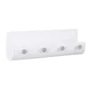 Walteco Věšák na klíče 215x70mm, plast, bílý Náhled obrázku produktu 1