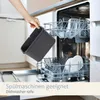 ONVAYA® Komposteimer für die Küche ǀ Anthrazit ǀ Produktbild-Vorschau 5