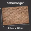 Küchenmatte 140x210 cm Vinylmatte Bodenmatte Dekoration - Produktbild-Vorschau 6