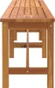 vidaXL Zahradní lavice 150x35x45 cm z masivního dřeva Náhled obrázku produktu 4