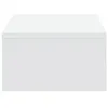 A white monitor stand with drawers. Anteprima dell’immagine prodotto