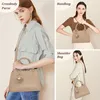IGOLUMON Handtasche Damen Leder Mittelgroß Schultertasche Produktbild-Vorschau 4
