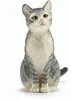 Schleich 13771 - Katze - sitzend, Tier Spielfigur Produktbild-Vorschau 4