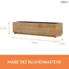 ALFALUX Blumenkasten Blumentöpfe Pflanzkasten Holz Produktbild-Vorschau 2