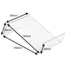 DIN A6 Buchstütze Flach aus Acrylglas - Zeigis® / Produktbild-Vorschau 4
