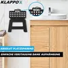KLAPPOX Klapphocker Faltbarer Tritthocker Hocker Faltstufe Produktbild-Vorschau 3