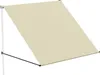 UISEBRT Markiza z opuszczanym ramieniem 150x145 cm beżowa - Podgląd zdjęcia produktu 7