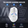 IN9 Gaming Maus kabellos, echte Tri-Mode 2,4G Produktbild-Vorschau 5