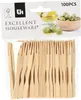 EXCELLENT HOUSEWARE Gabeln aus BAMBUSHOLZ Holzgabeln für Produktbild-Vorschau 12