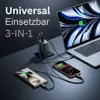 65W USB-C Schnellladegerät mit ausziehbarem Kabel, PD Fast Produktbild-Vorschau 3