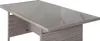 BELIANI Gartentisch mit Glasplatte Grau aus Polyrattan 145 Produktbild-Vorschau 7