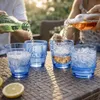 4 Trinkgläser Fisch Form Gläser Set Wassergläser Wasserglas Produktbild-Vorschau 4