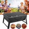Prenosný uhlíkový gril skladací kempingový gril BBQ Náhľad obrázku produktu 3