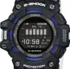 Close-up of a Casio G-Shock G-Squad watch, showing its digital display and buttons. Produktbild-Vorschau