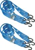 BASI - Spanngurt 4er Set - SG 307 - Blau - mit Klemmschloss Produktbild-Vorschau 1