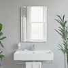 Relaxdays Spiegel, zonder frame, 40 x 50 cm, vierkant Productafbeelding-voorbeeld 2