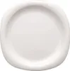 A white plate on a white background. Produktbild-Vorschau