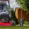 Słupek ogrodowy zasilający elektryczny grafit 2 gniazda Podgląd zdjęcia produktu 5