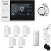 HUXGO HXA007 Alarmanlage Haus WiFi + GSM 2G mit Sirene, Produktbild-Vorschau 1