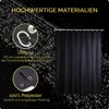 HGMD Duschvorhang 180x200 - Schwarz - Waschbar - Produktbild-Vorschau 4