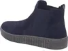 A single blue Chelsea boot is shown from the side on a white background. Voir les images du produit
