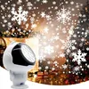 LED Weihnachten Schneeflocke Projektor USB Projektorlampe Produktbild-Vorschau 1
