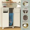 Müllsammelschrank 2-fach 46,7x35x80 cm, rollbarer Produktbild-Vorschau 5