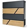VERDA Briefkasten mit Holzoptik Postbox Postkasten Produktbild-Vorschau 7