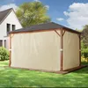 TOOLPORT Tonnelle de jardin 3x4 m aspect bois, toit en Voir les images du produit 4