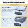 ZELURXX Kabelloses Lavalier-Mikrofon Bluetooth 5.3 mit Produktbild-Vorschau 5