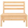 The Living Store 4-tlg. Garten-Lounge-Set Massivholz Kiefer Produktbild-Vorschau 8