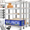 MASKO® 2er-Set Lagerregal Schwerlastregal, Kellerregal, Produktbild-Vorschau 1