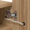 vidaXL Spiegelschrank mit LED-Beleuchtung Gewölbt Produktbild-Vorschau 10