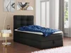 Boxspringbett Best Mini mit Bettkasten und Matratzentopper Produktbild-Vorschau 1