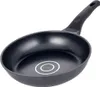 A black frying pan with a black handle is shown against a white background. Produktbild-Vorschau