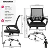 tectake® Bürostuhl Marius ergonomische Form mit Produktbild-Vorschau 5