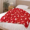 Weihnachtsdecke 130x170 cm – Kuschelige Tagesdecke für Bett & Sofa – Warme Weihnachtsdecke Produktbild-Vorschau