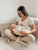 Coussin d’allaitement Flumi forme rogal, beige Voir les images du produit 6
