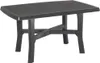 Tisch Rodano rechteckig anthrazit 138x88x72 cm Gestell aus Produktbild-Vorschau 1