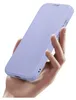 A hand holding a purple phone case. Produktbild-Vorschau