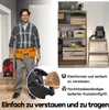 UISEBRT Heizlüfter Keramikheizer Elektroheizer Produktbild-Vorschau 7