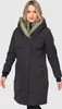 Navahoo Damen Winterjacke Winter Parka Mantel Baumwolle Produktbild-Vorschau 4