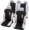 Auto Sitzbezüge Universal Komplett Set 17-teilig - Flower Produktbild-Vorschau 1