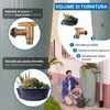 4rain VASO DECOR 2in1 serbatoio per pioggia piantumabile Anteprima dell’immagine prodotto 4