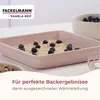 Fackelmann x Pamela Reif Brownieform in Pastellrosa  Produktbild-Vorschau 4