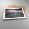 Gerahmtes Poster - Rahmen in heller Eiche - Strand Sand Produktbild-Vorschau 3